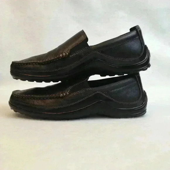 Cole Haan Powerstep Protech Leather Black Loafer 8 - Picture 5 of 8